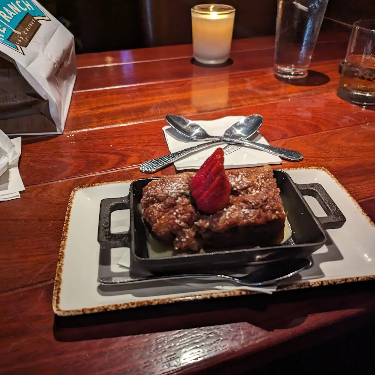 Whiskey Bread Pudding