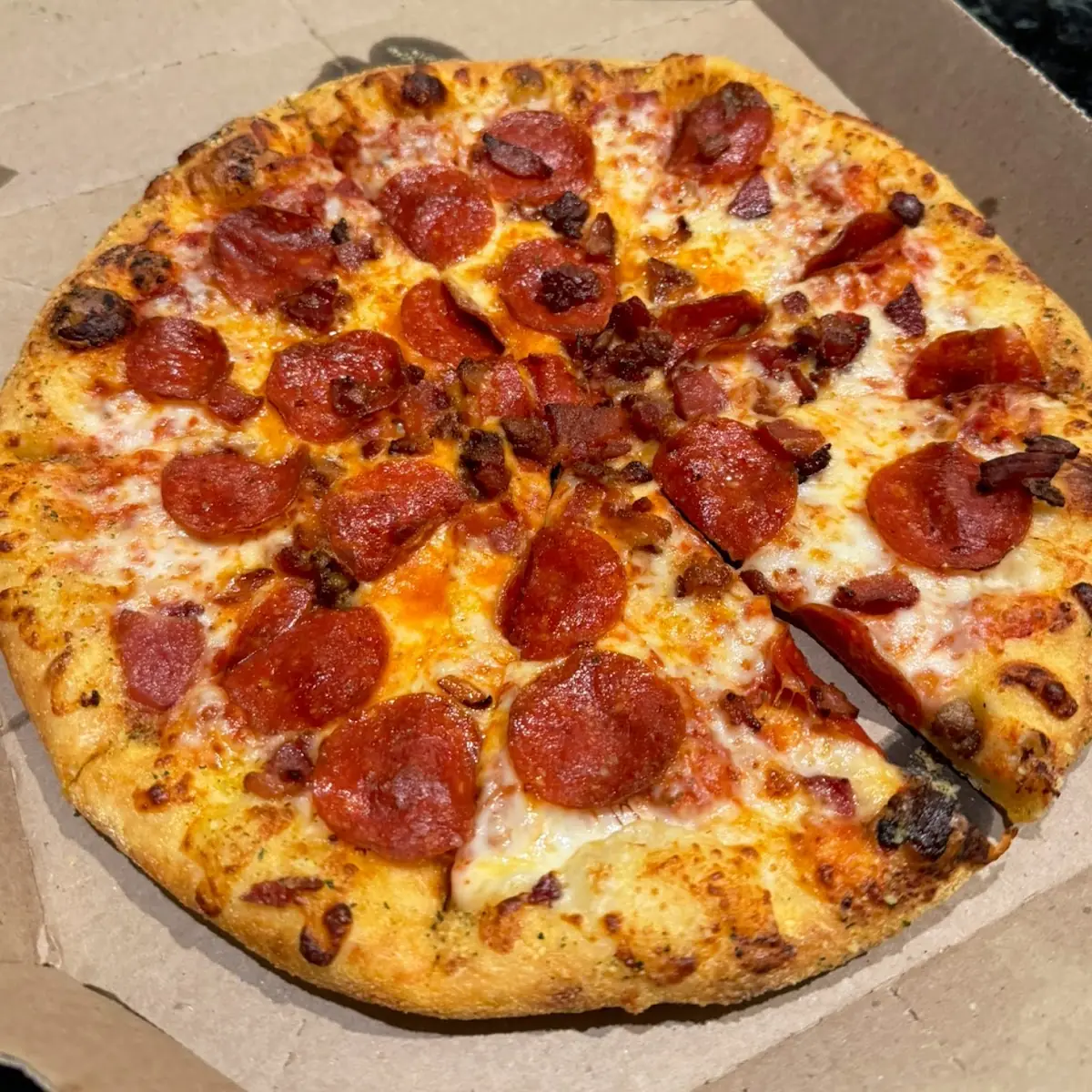 Stuffed Crust Pepperoni Pizza