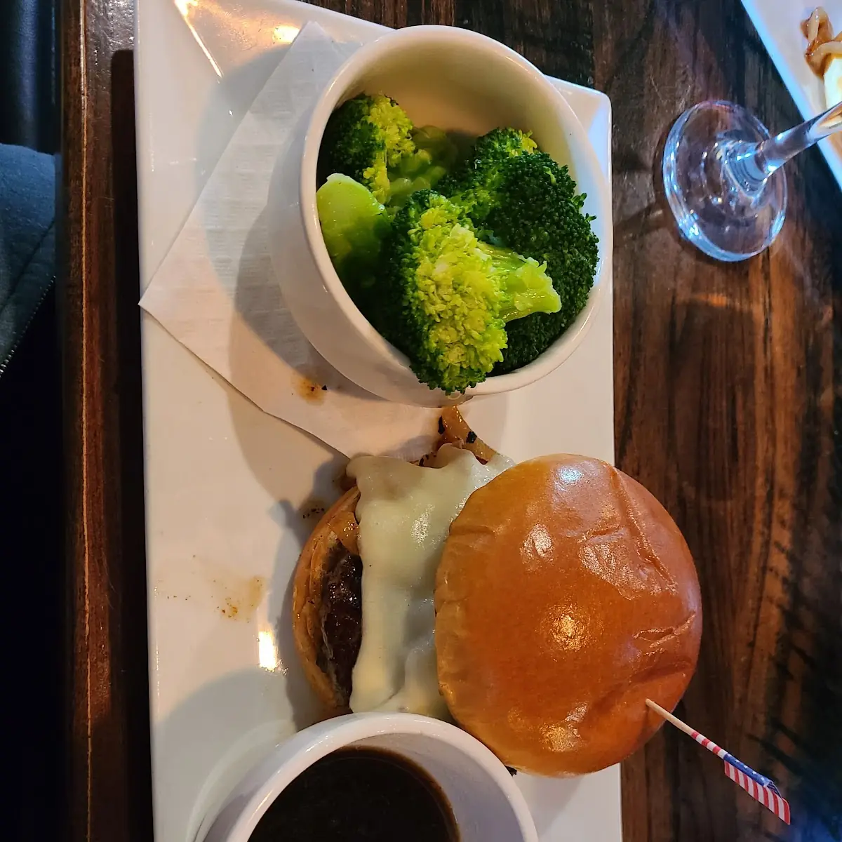 French Onion Burger