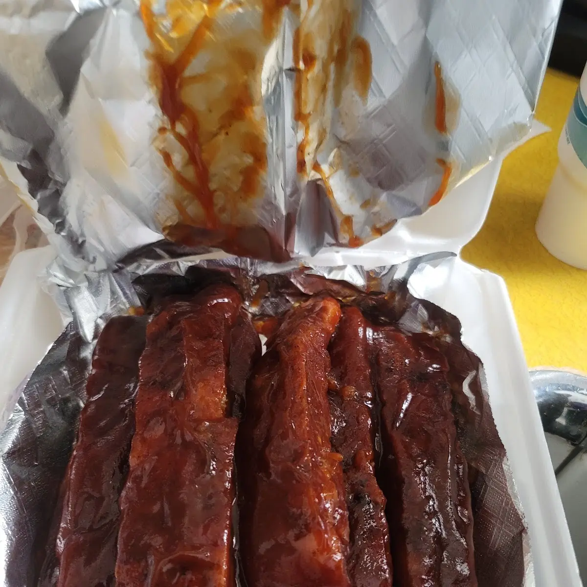 Half Rack of Rib Dinner