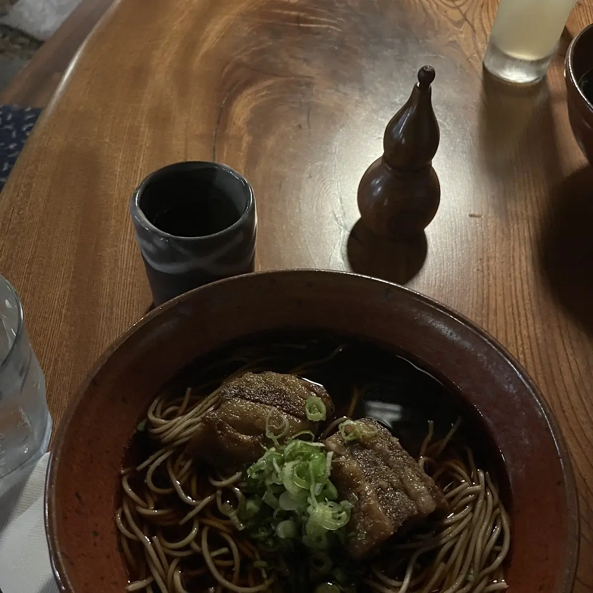 Braised Pork Soba Noodles