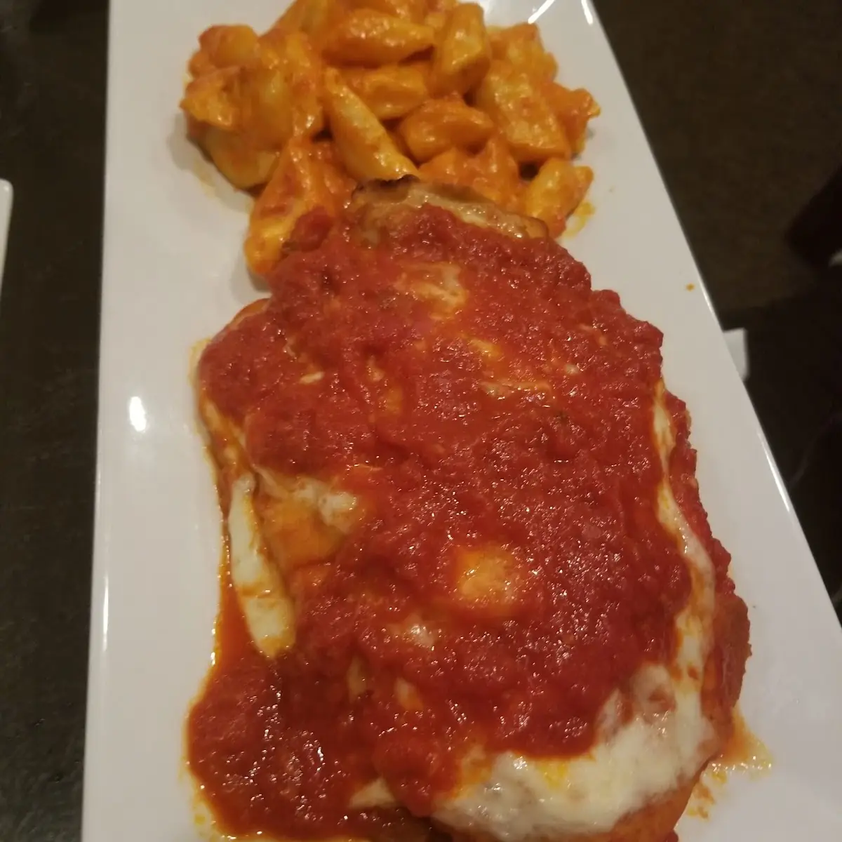 Eggplant Parmesan with Gnocchi