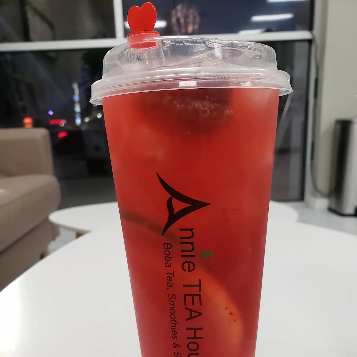 Strawberry and Peach Tea