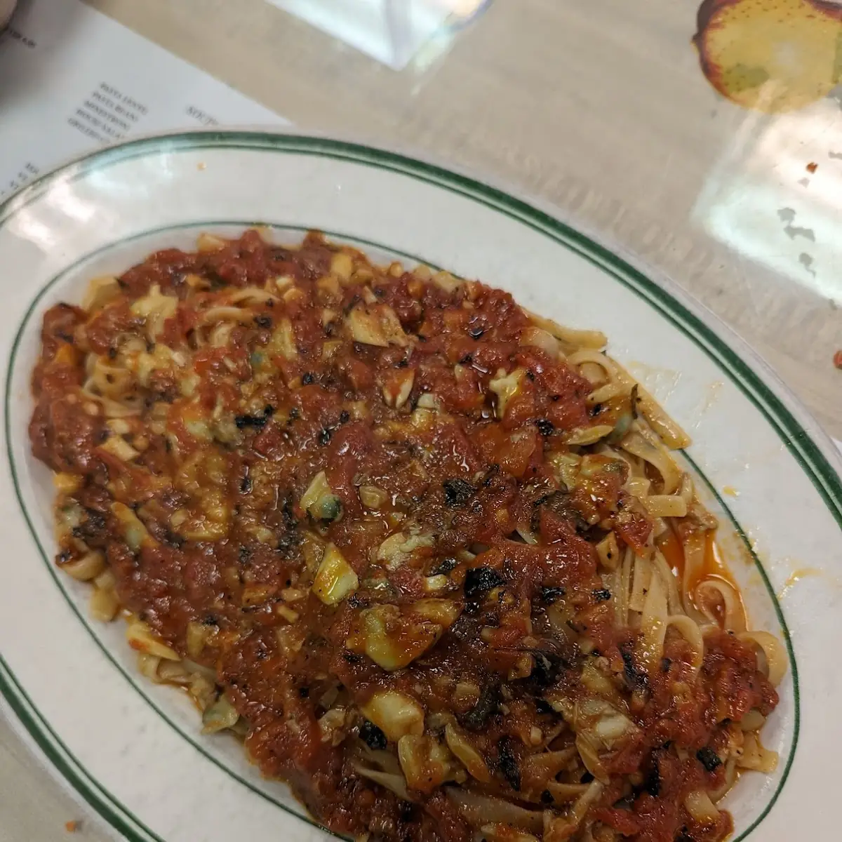 Linguine Red Clam Sauce
