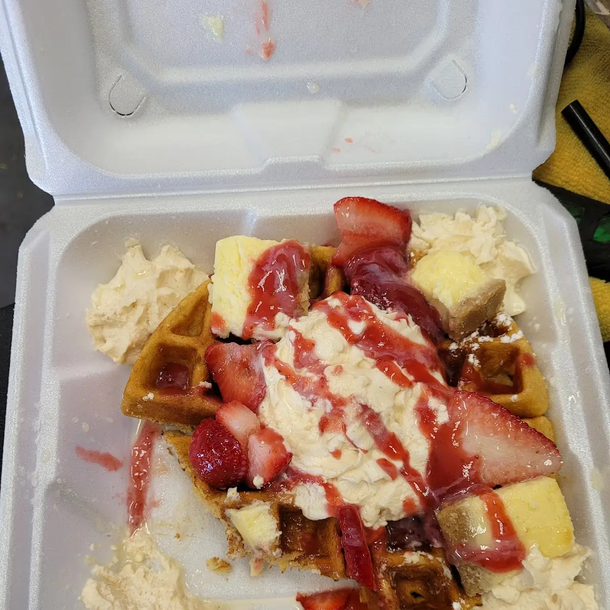 Cheesecake Waffle