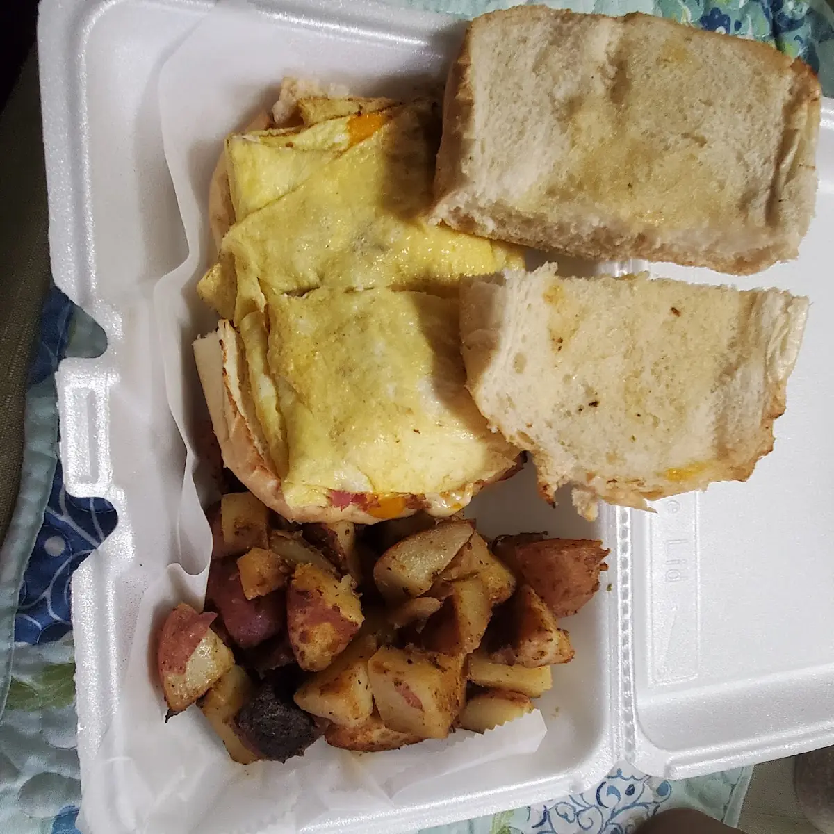 Ham, Egg, and Cheese Sandwich