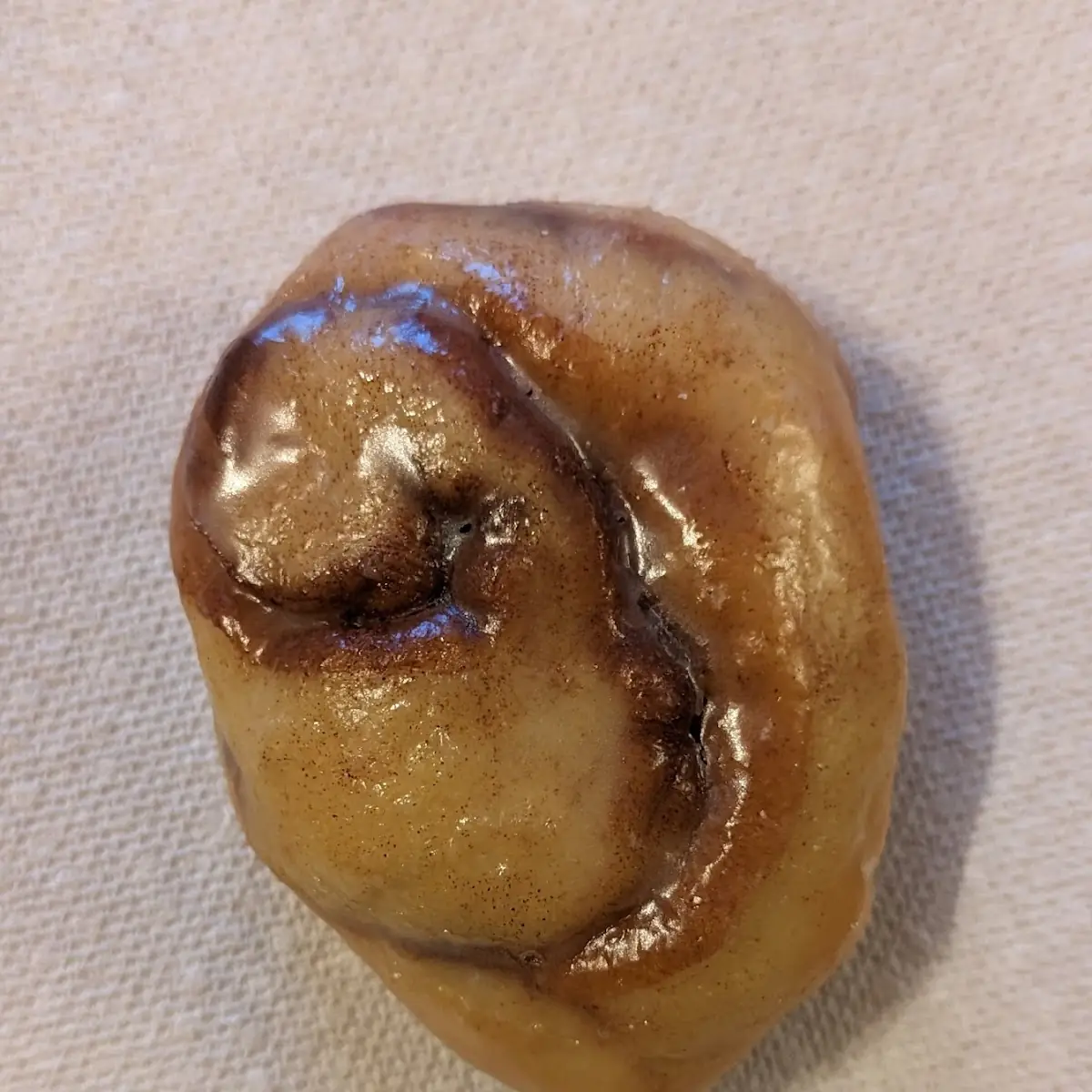 Sad-Looking & Small Cinnamon Roll