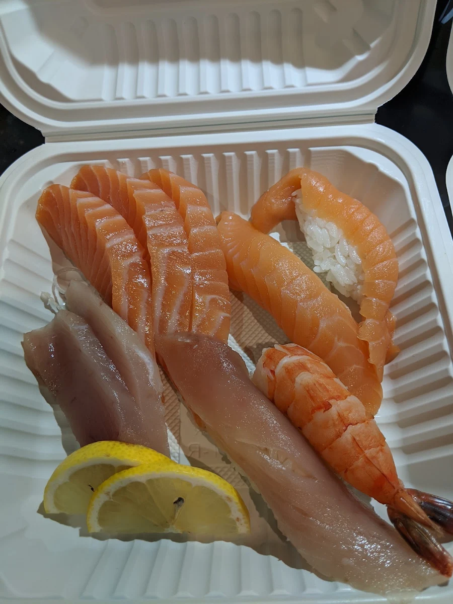 Tuna Sashimi and Assorted Sashimi