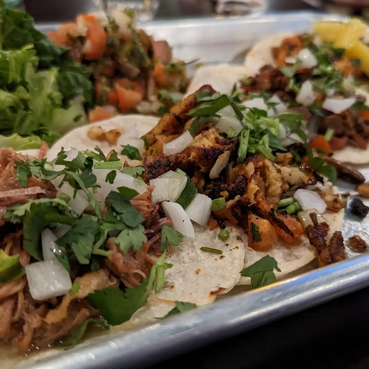 Fish FD Carnitas El Pastor Street Tacos