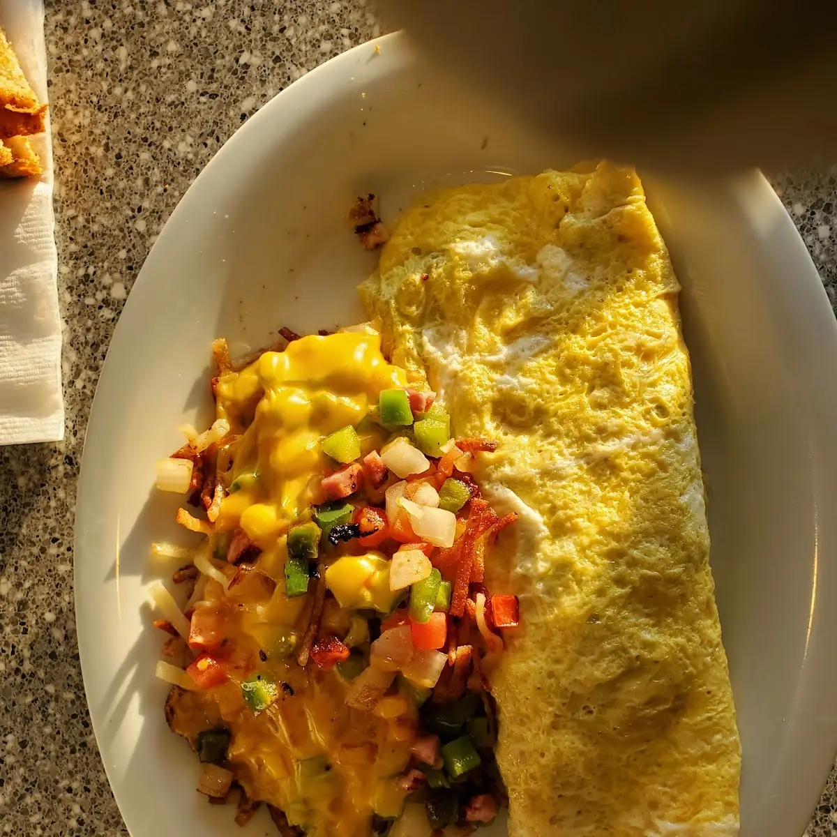 LOADED HASHBROWNS