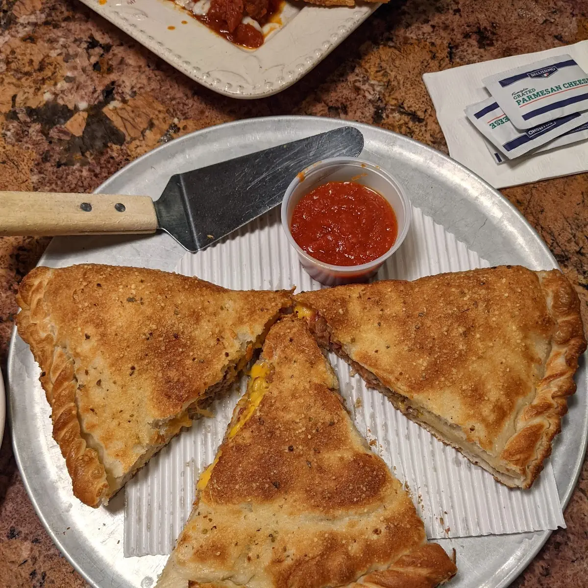 Bacon Cheddar Steak Stromboli