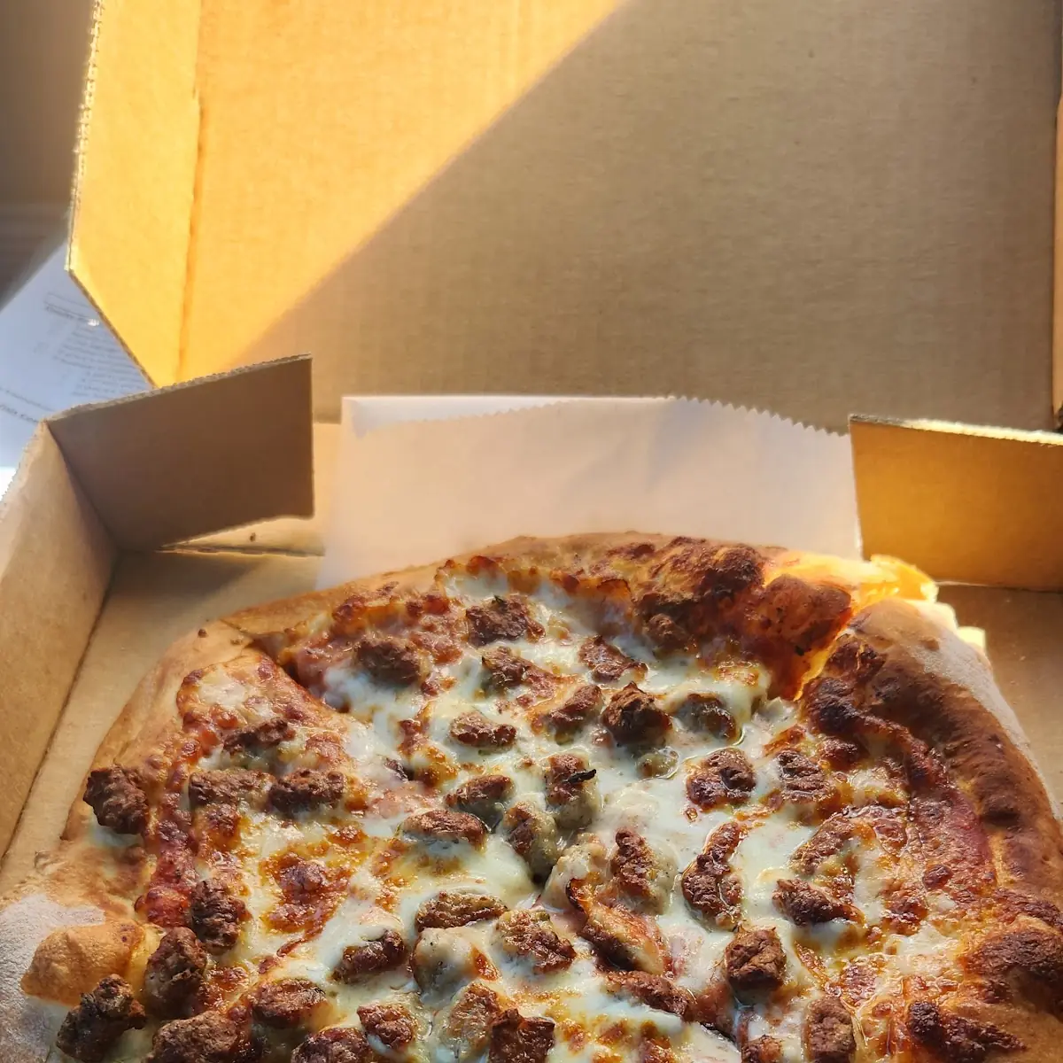 Sausage Pizza