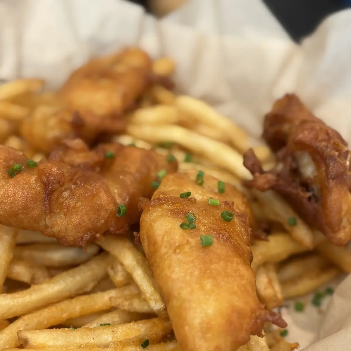 Beer Battered Fish and Chips