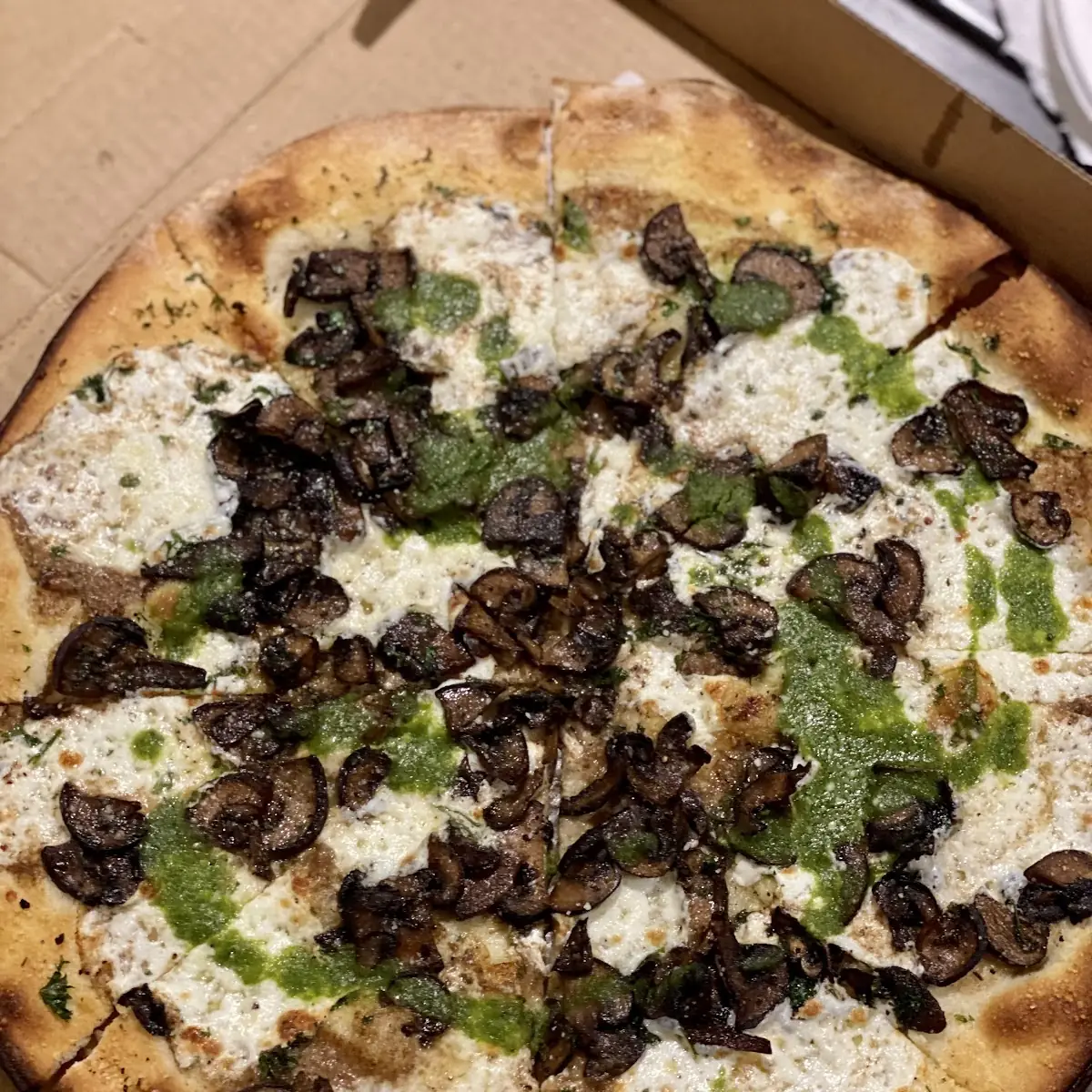 Truffle Mushroom Pizza