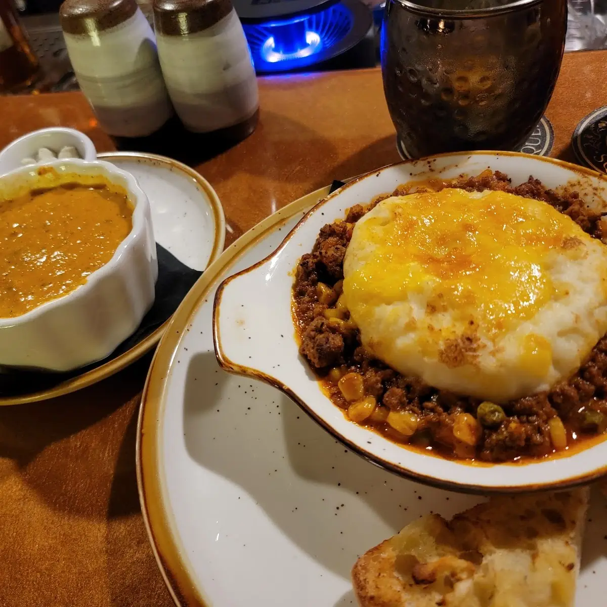 Shepherd's Pie & Tomato Basil Soup
