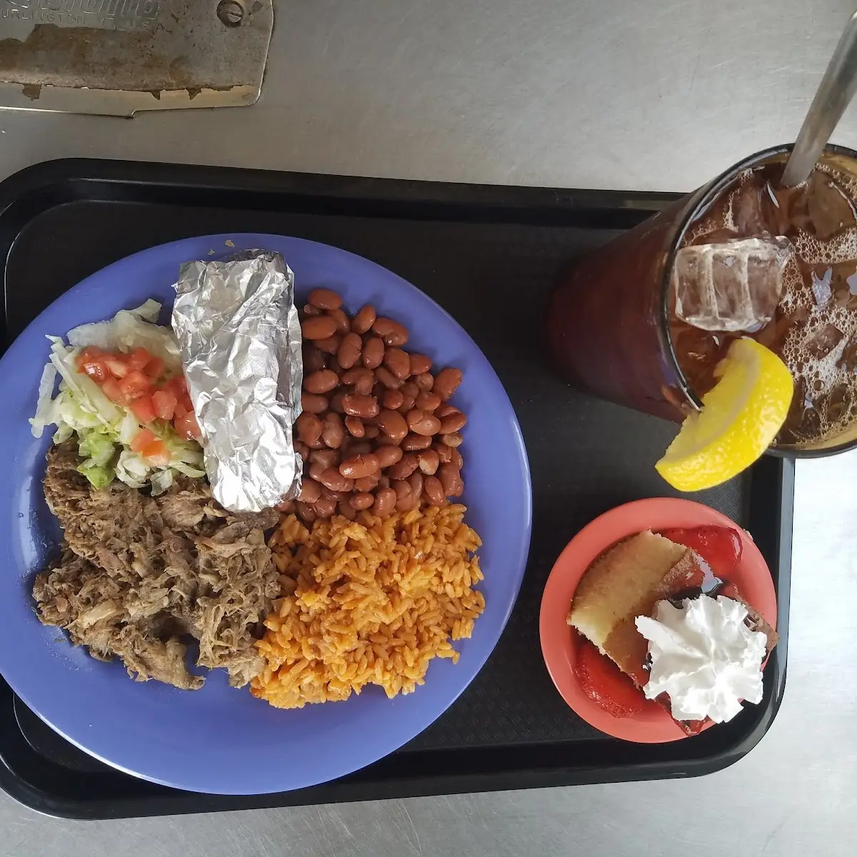 Tacos Rice and Beans