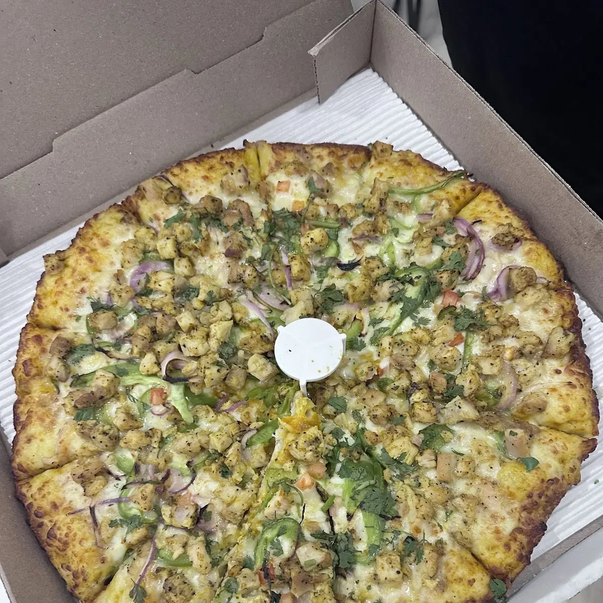 Curry Chicken Pizza