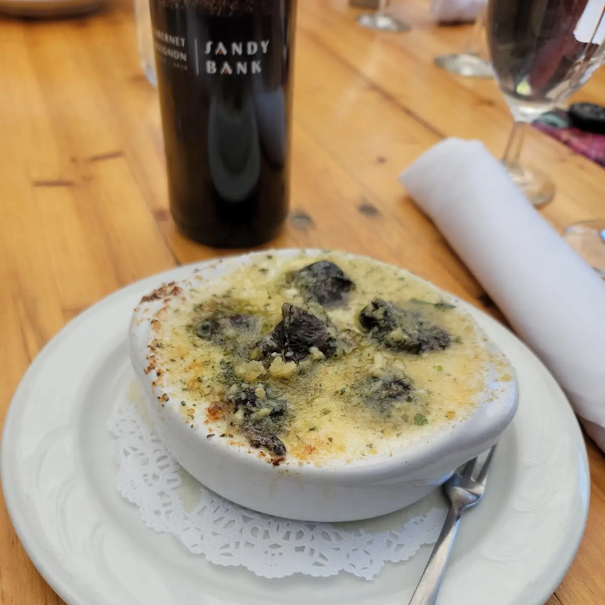 Escargot with Garlic Herb Butter