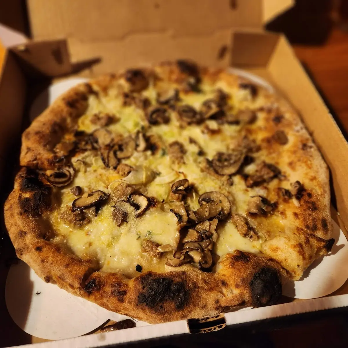 Mushroom Pizza with Fresh Thyme