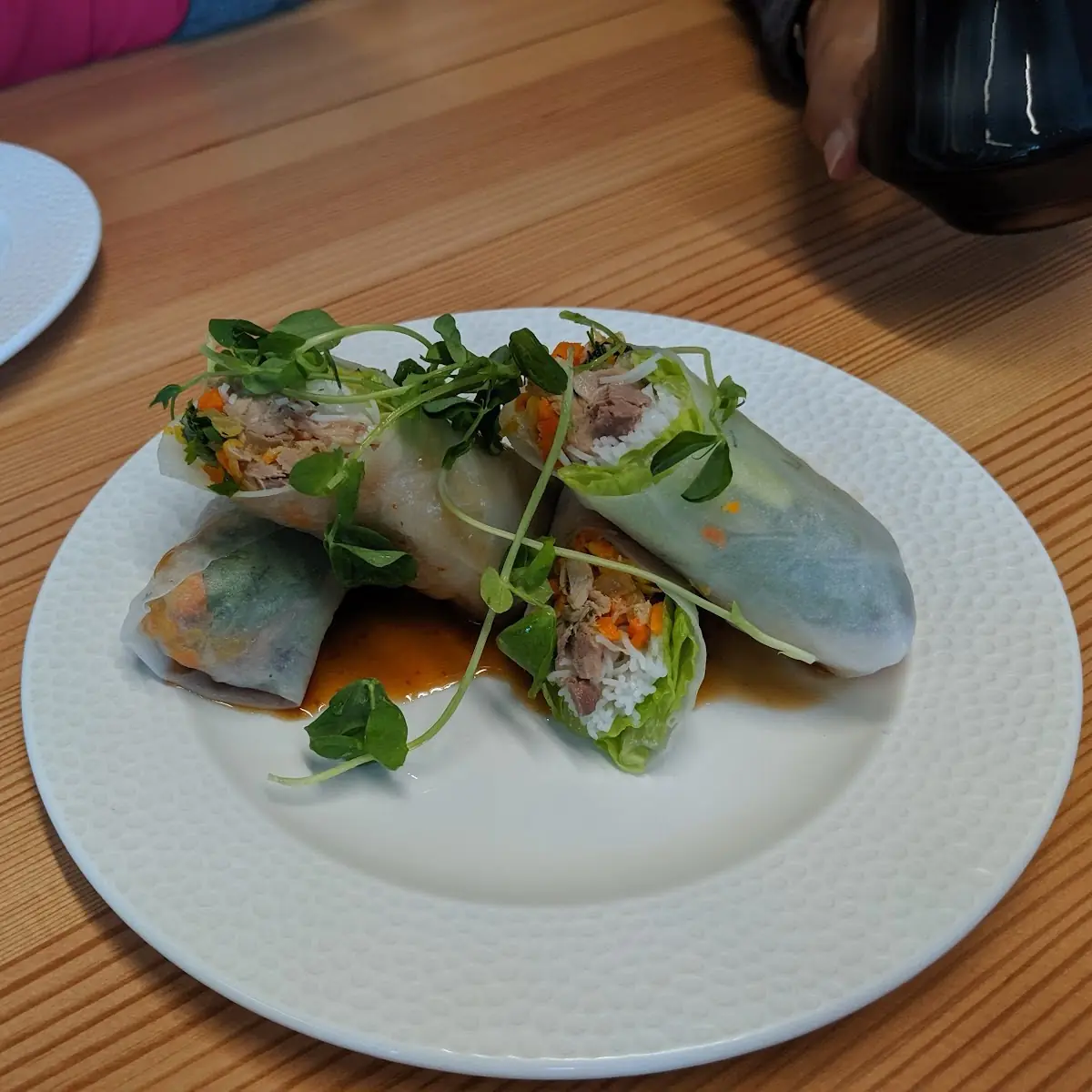 Duck Confit Spring Rolls