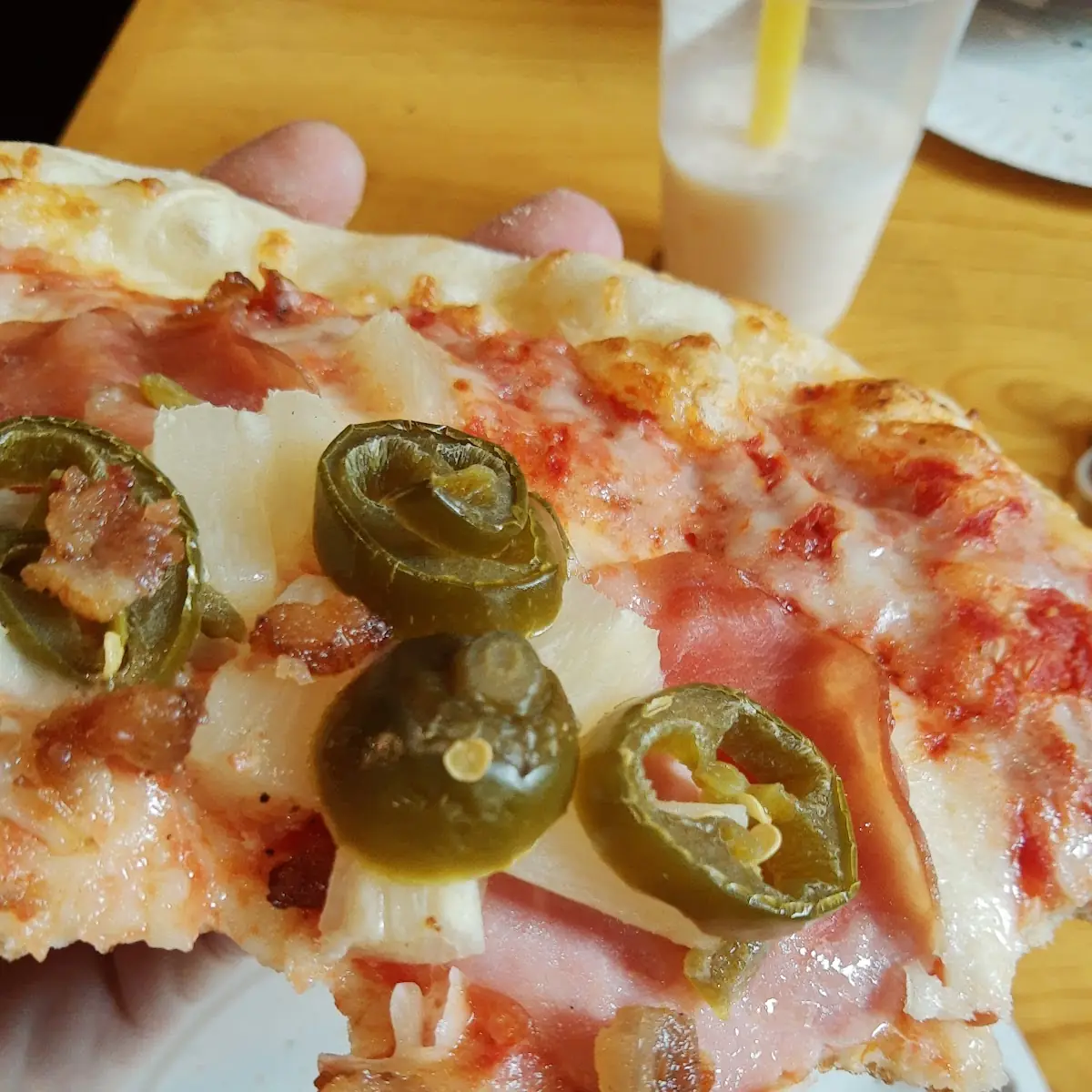 Hot Hawaiian Pizza