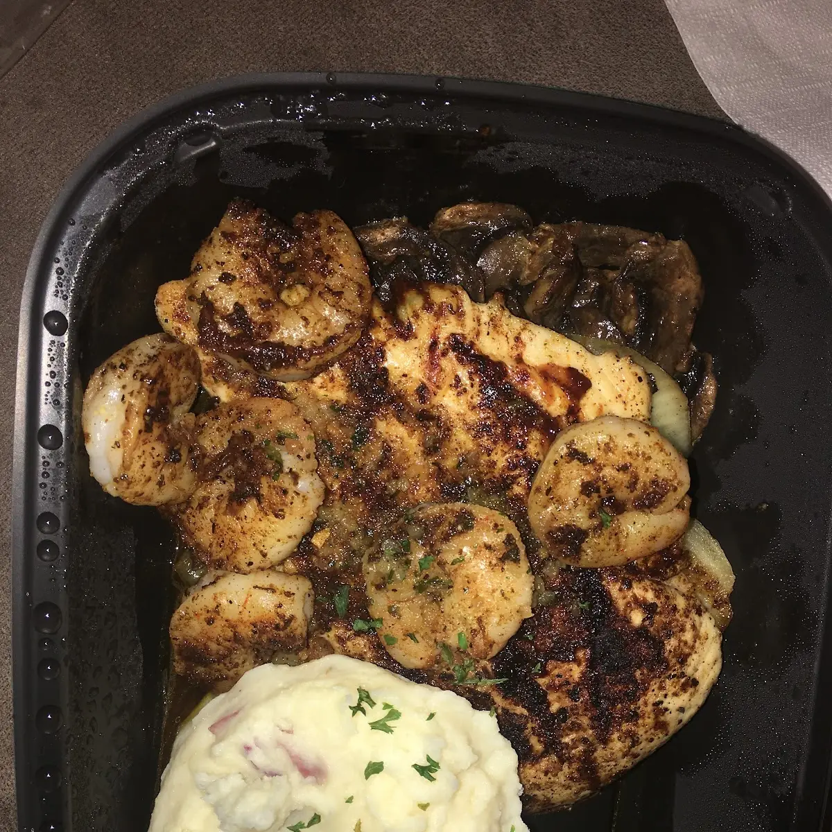 Shrimp & Parmesan Sirloin