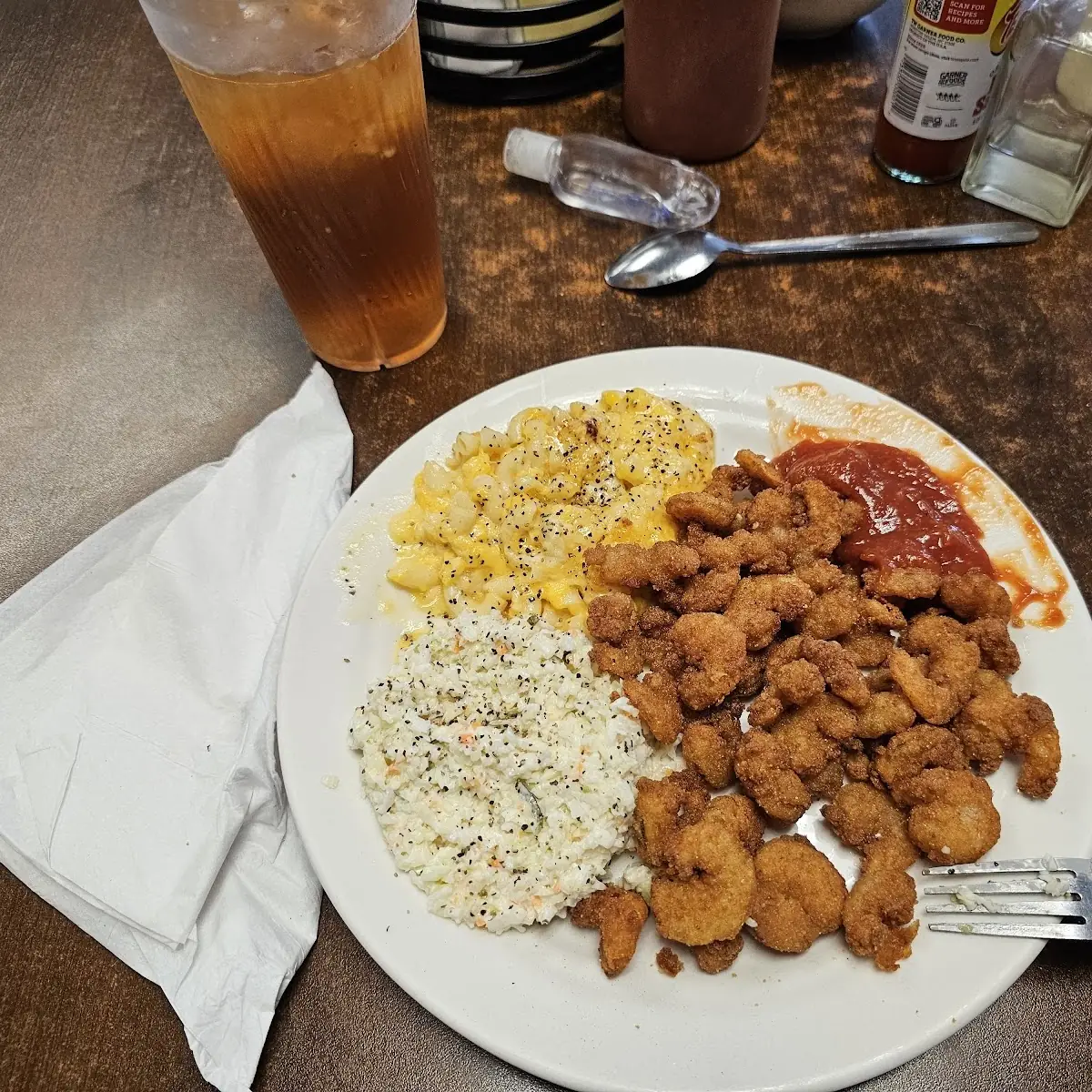 Fried Shrimp Macaroni and Cheese
