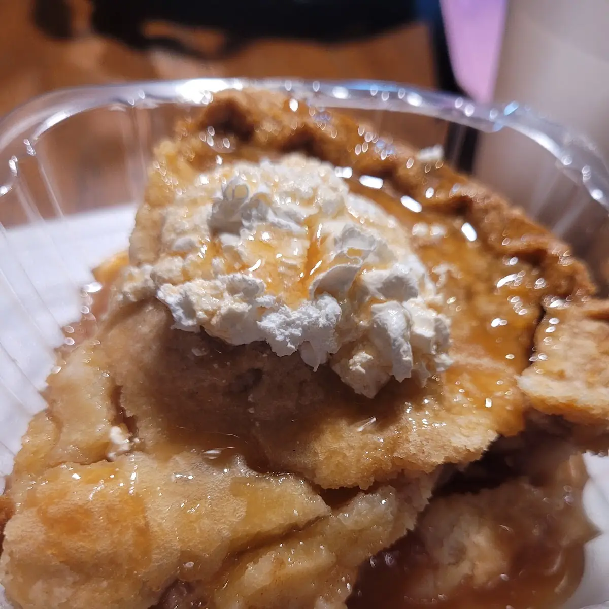 Old Fashioned Apple Pie Slice