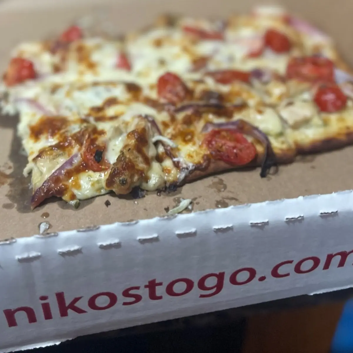 Chicken Gyro Flatbread Pizza