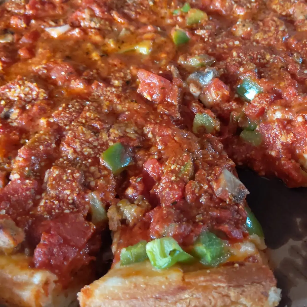 Deep Dish Pan Pizza
