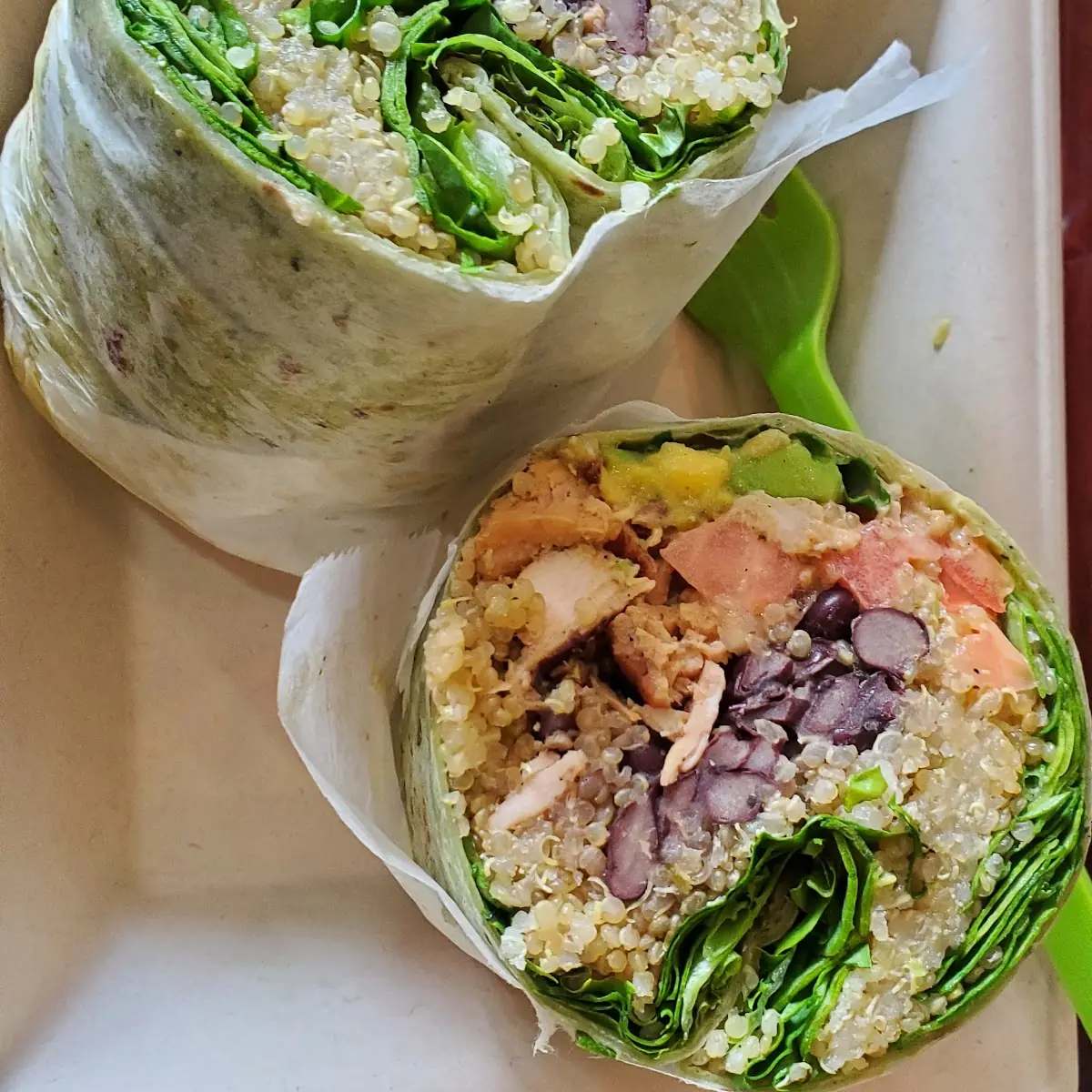 Kale Caesar Wrap