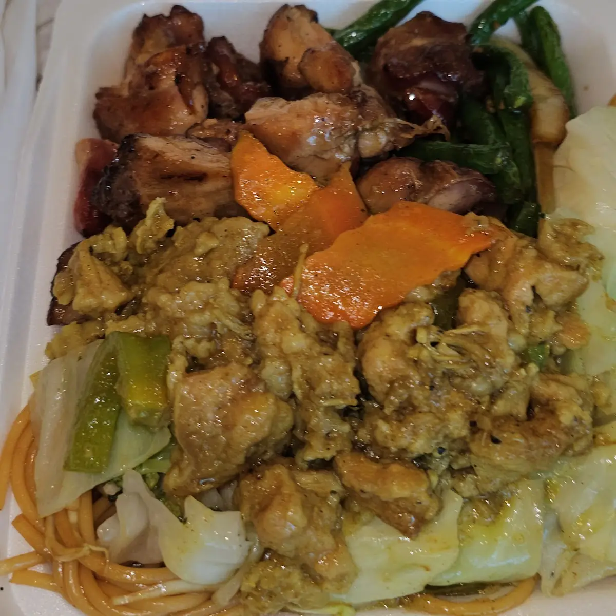 Thai Chicken and Cabbage