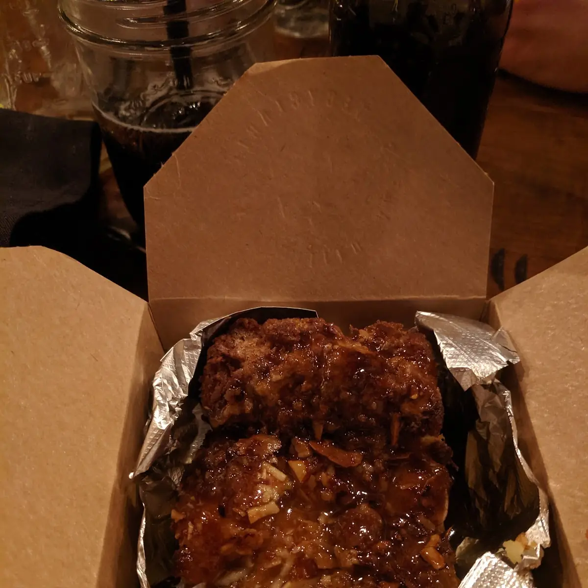 Almond Bread Pudding