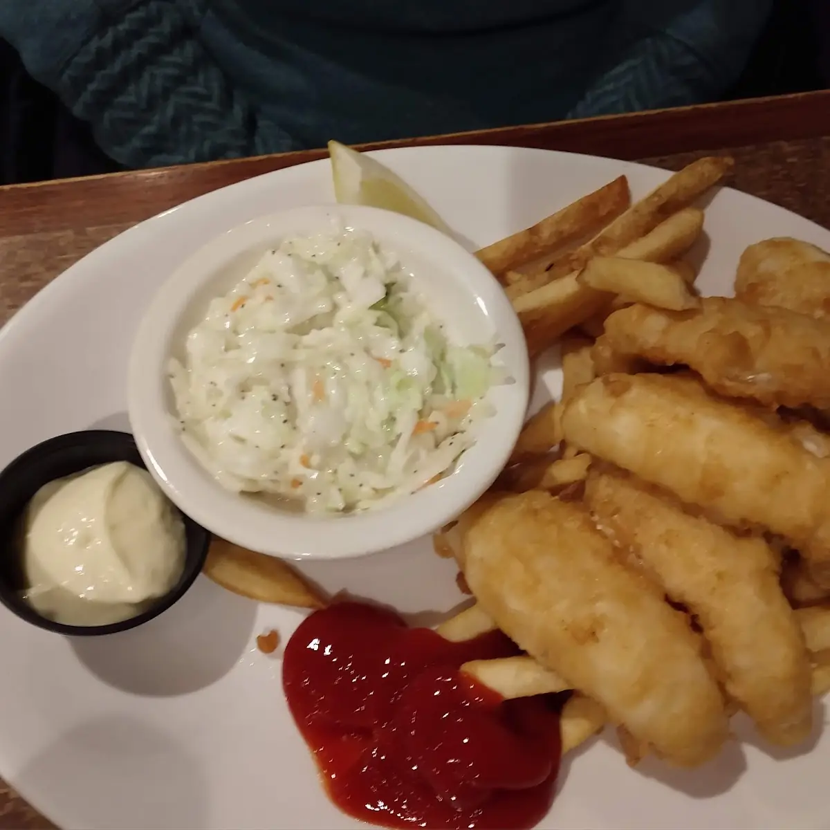 Kid's Hand Battered Haddock