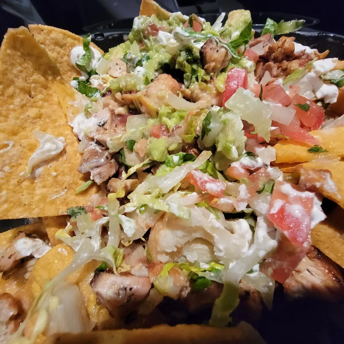 Chicken Nachos Supreme