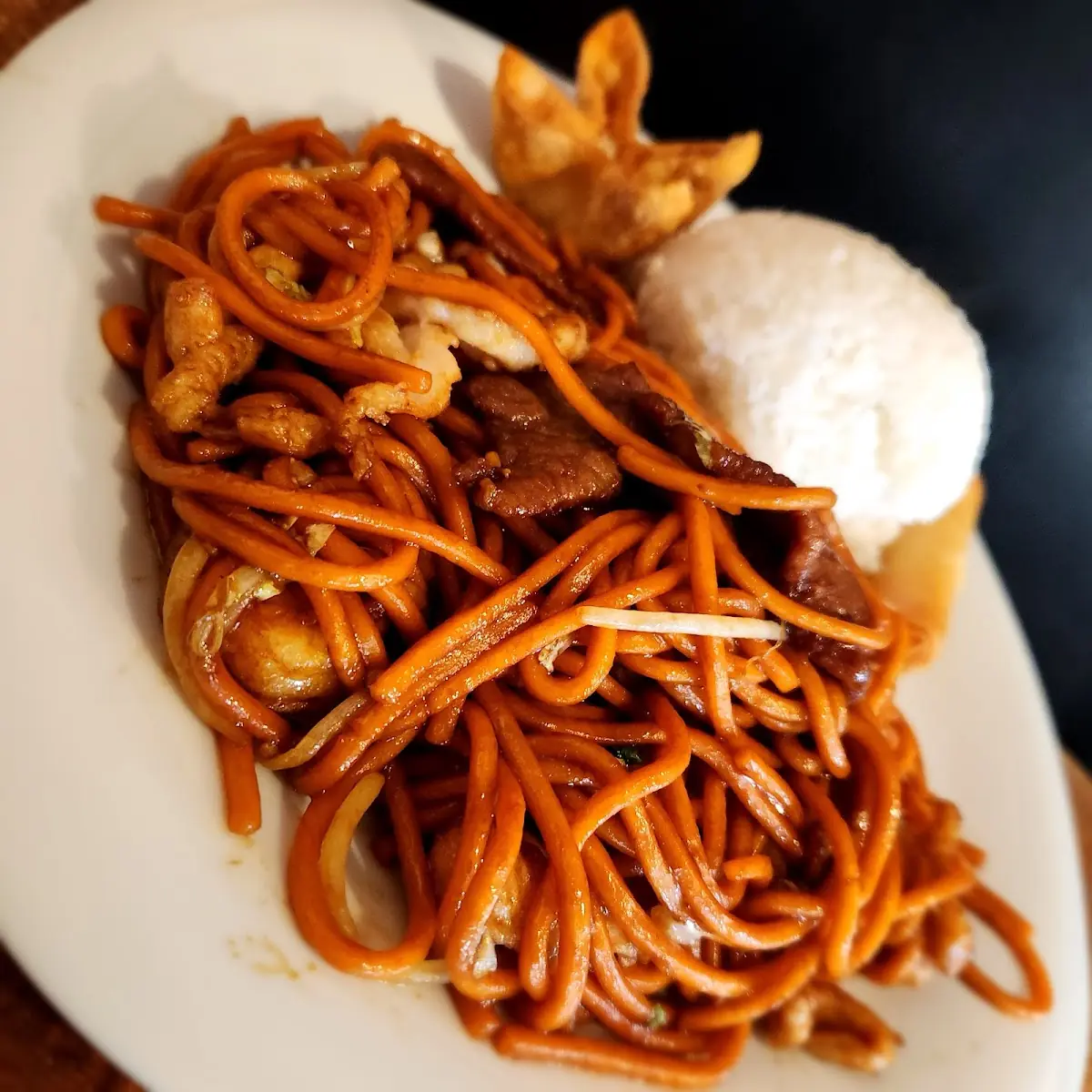 Combination Lo Mein Noodles