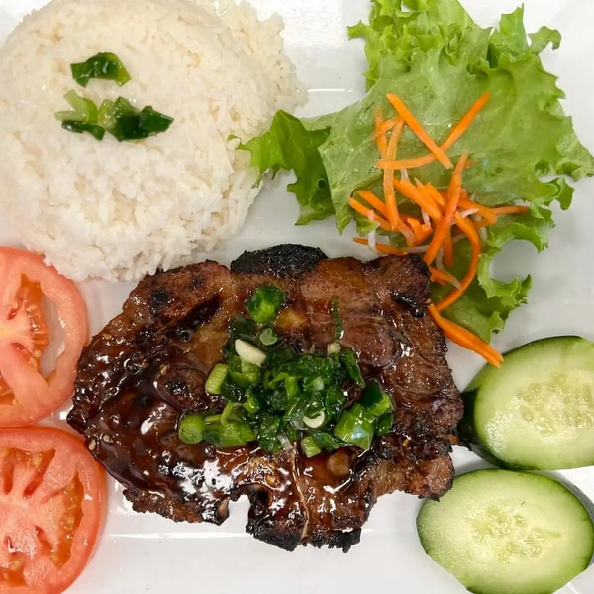 Grilled Pork Slices