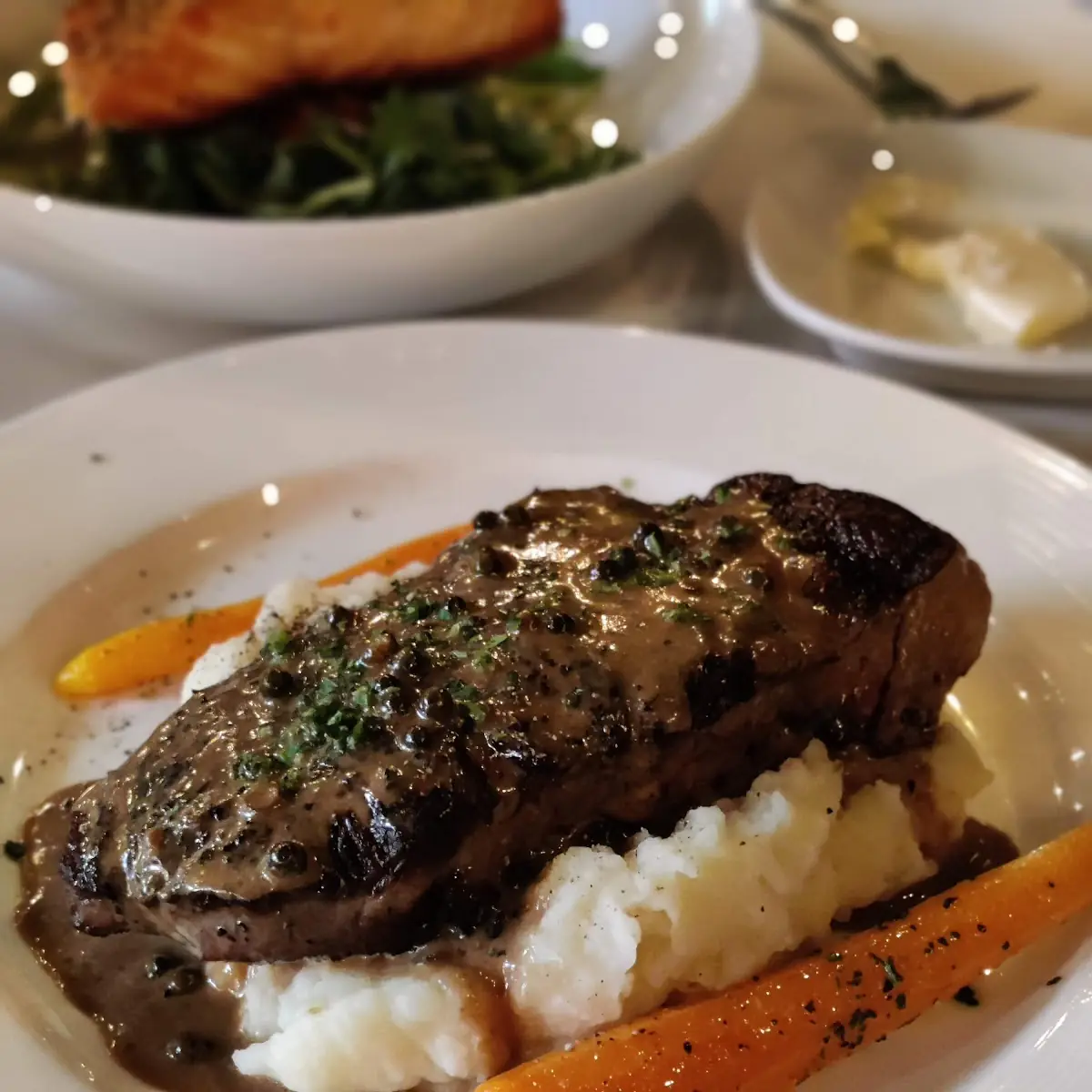 Prime NY Strip Au Poivre