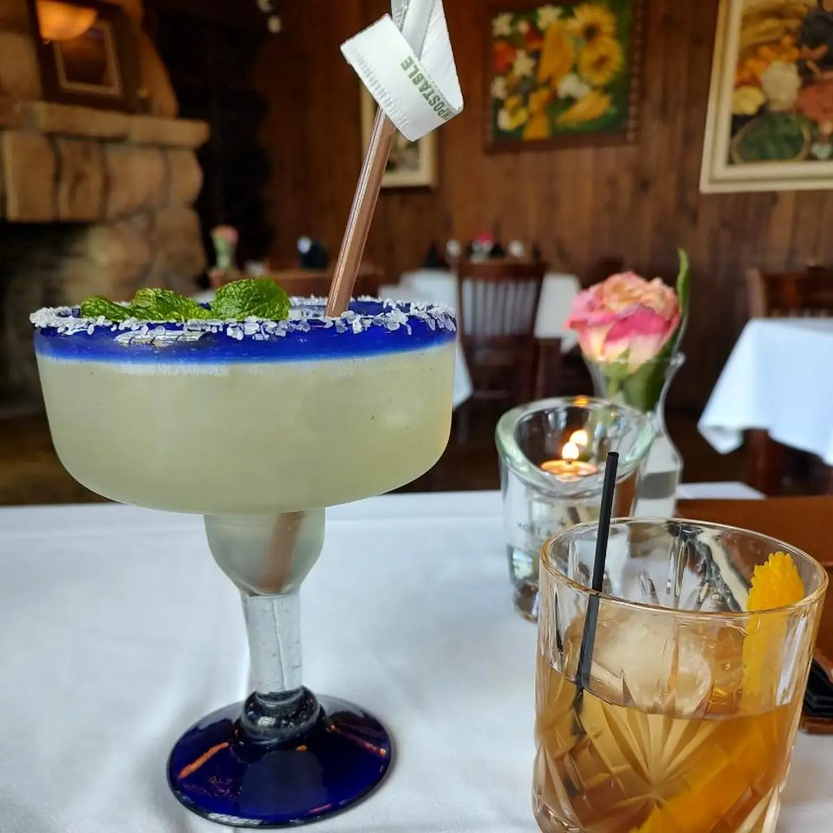 Margarita and Old Fashioned