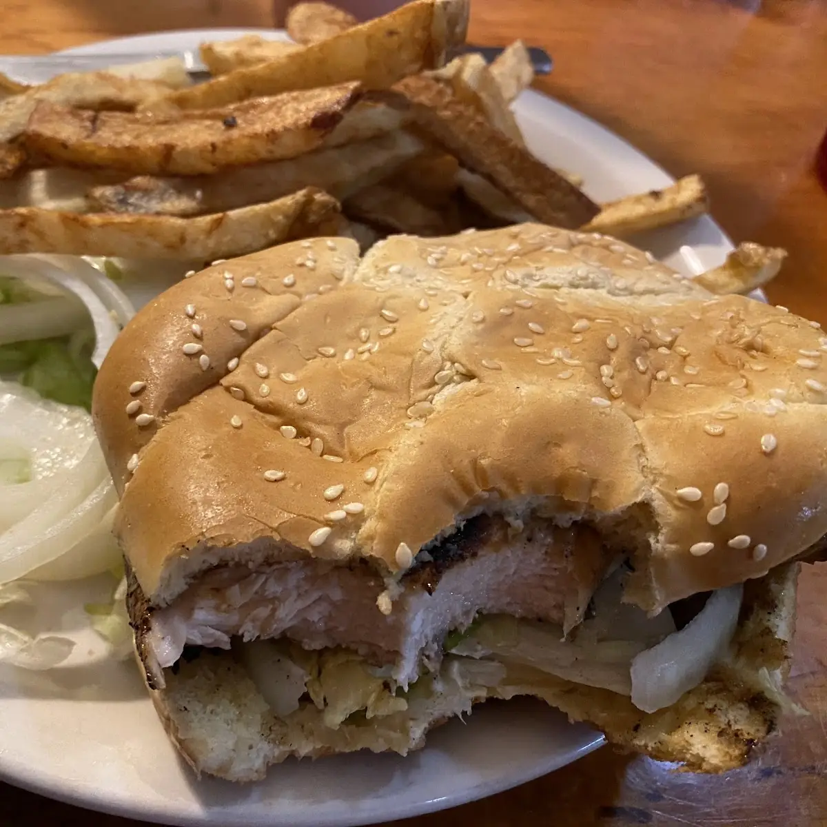 Chicken Teriyaki Burger