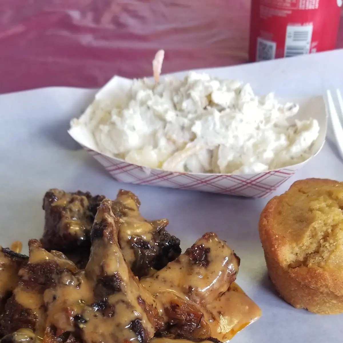 Potato Salad and Corn