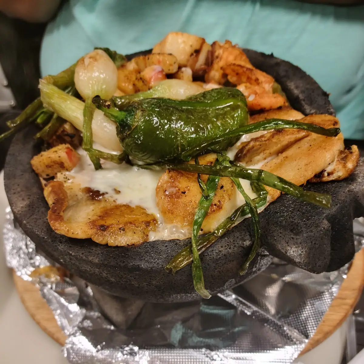 Seafood Molcajete