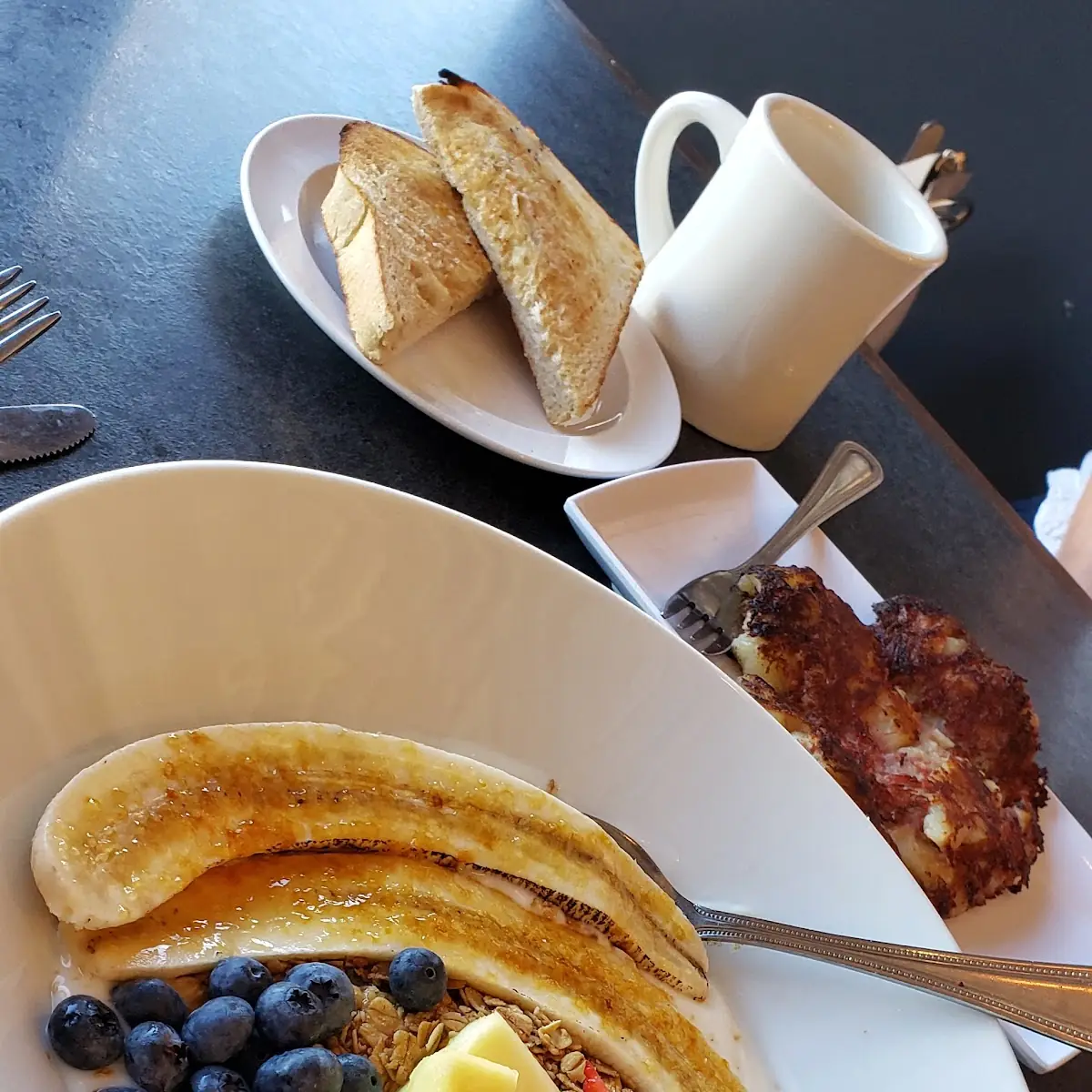 Breakfast Banana Split