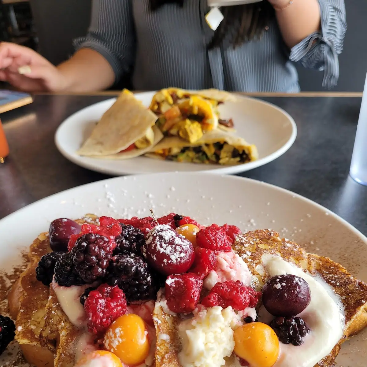 Mango Strawberry Buttermilk Short Stack
