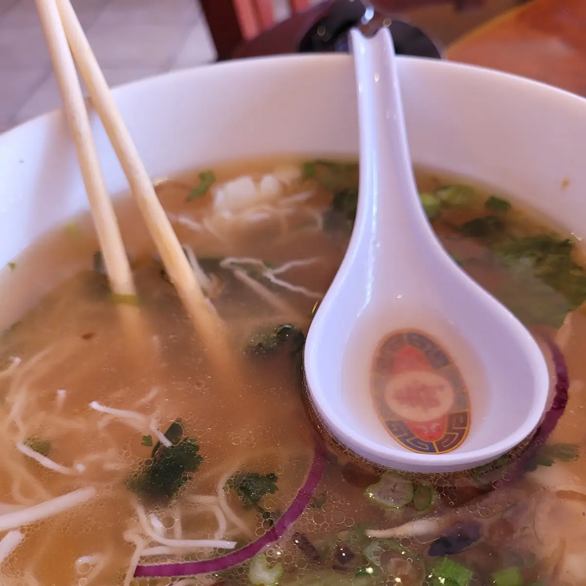 Pho with Seafood