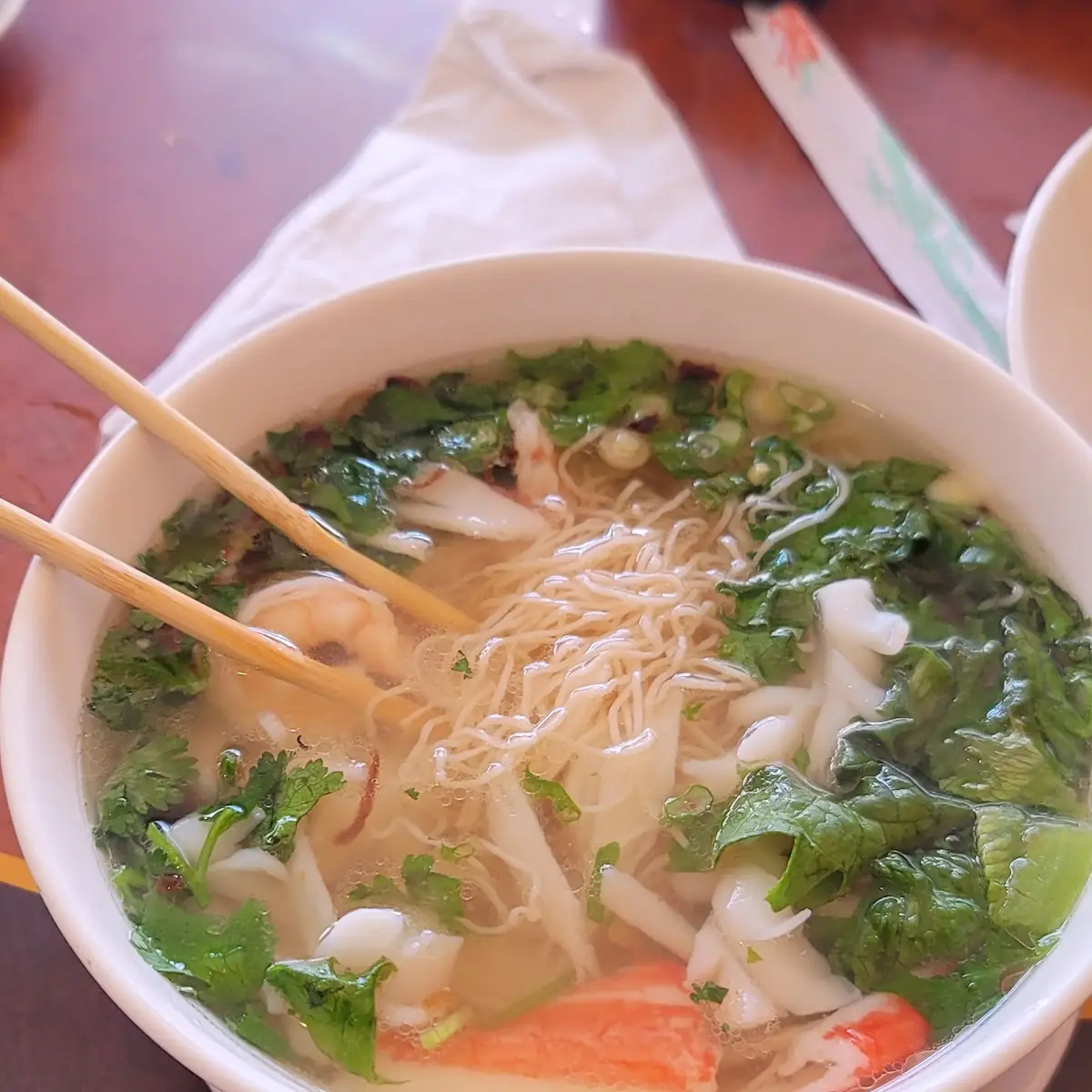 Seafood Noodle Soup