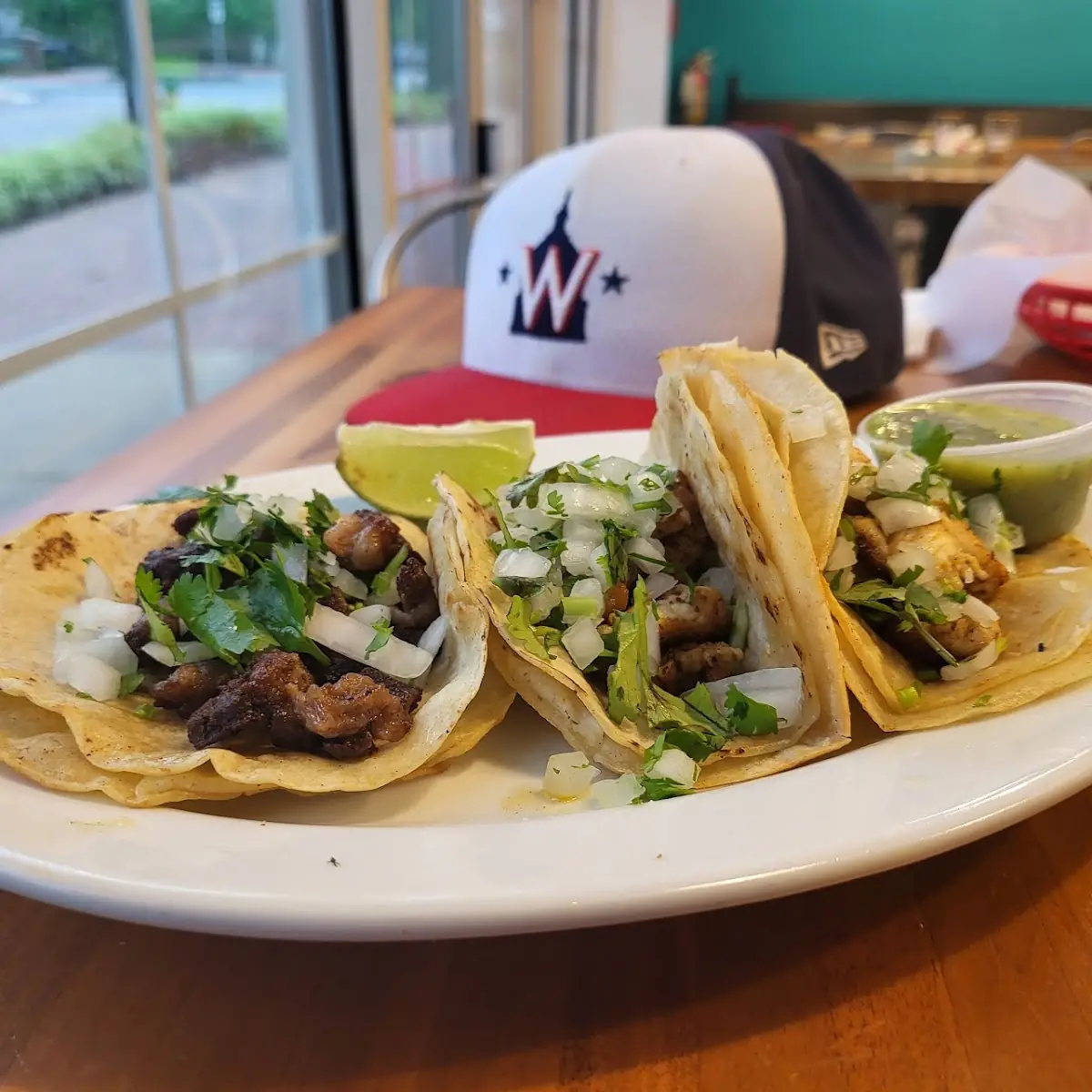 Steak Taco Pork Taco Chicken Taco