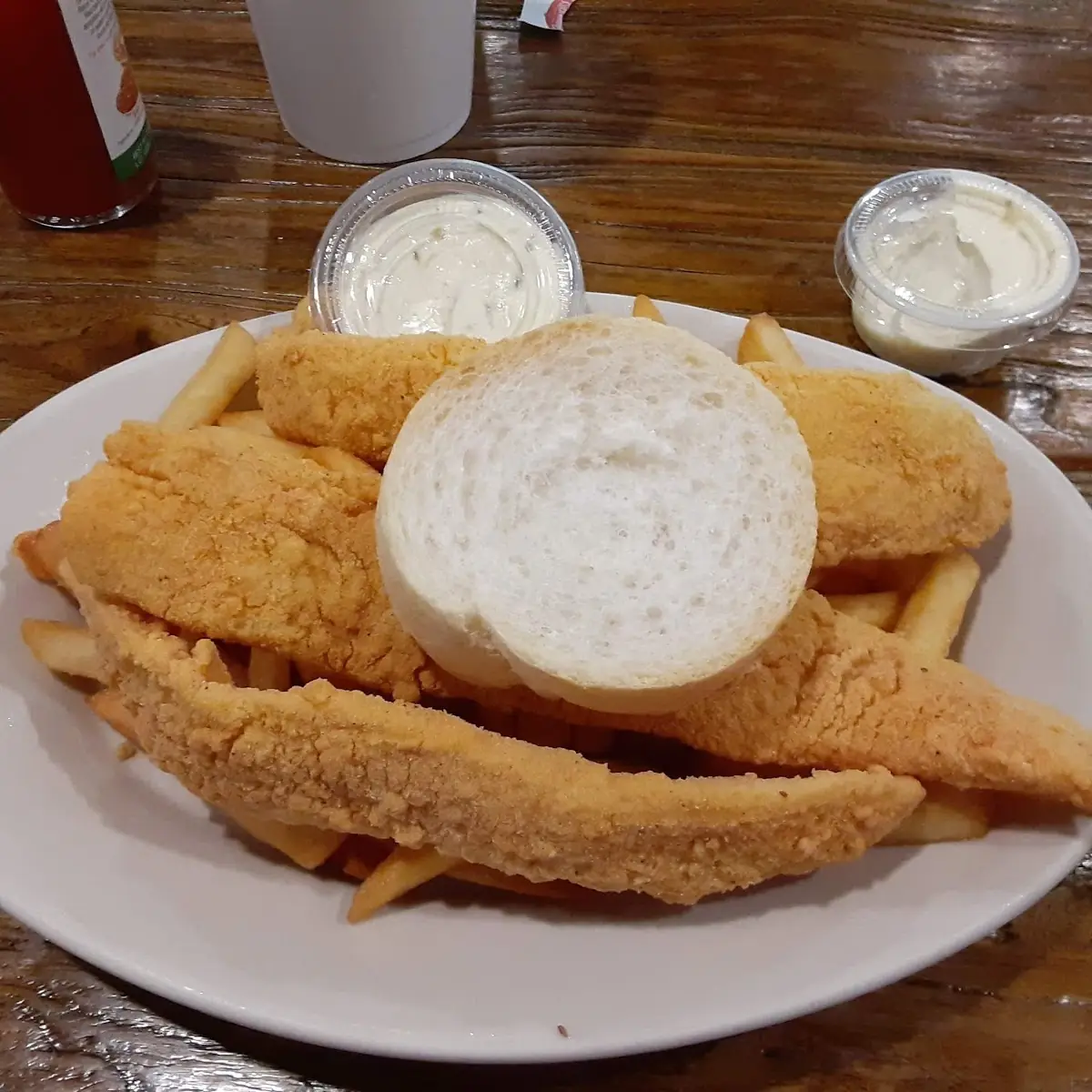Fried Fish Platter