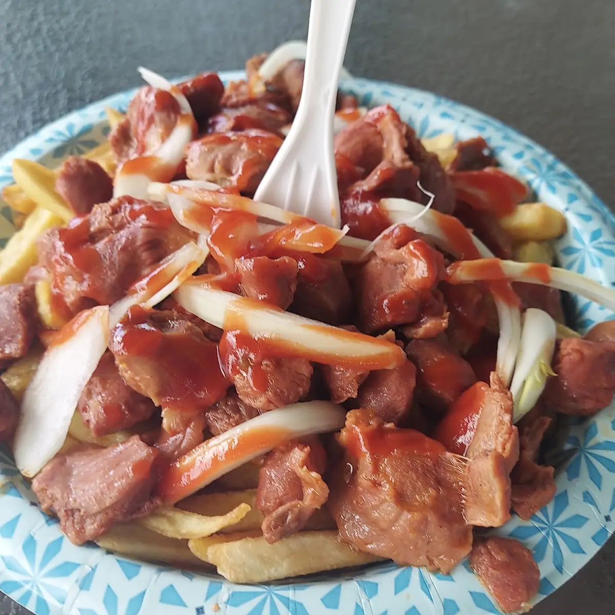 Mollejas Con Papas Fritas