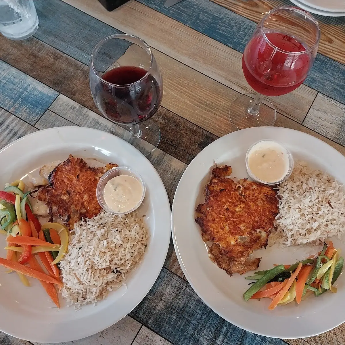 Sweet Potato Crusted Grouper